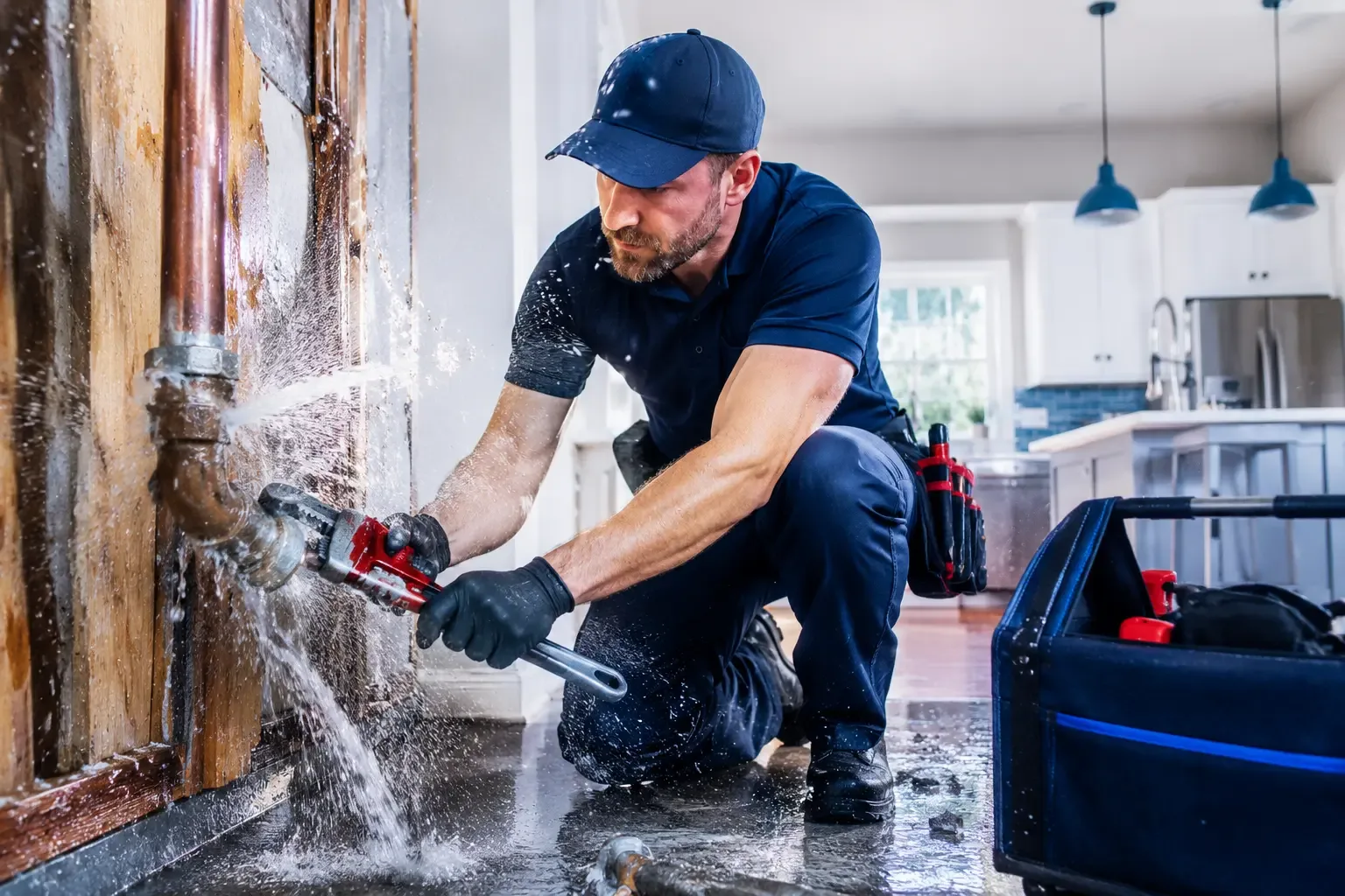 Local emergency pipe repair professionals in Island, KY